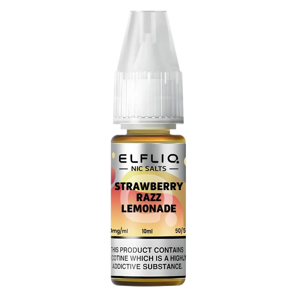 Elf Bar Elfliq Nic Salt Vape Juice 10ml strawberry razz lemonade – smooth, flavorful e-liquid crafted for perfect nicotine satisfaction