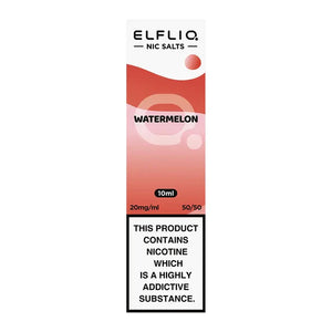 Elf Bar ElfLiq Watermelon Nic Salt Vape Juice 10ml