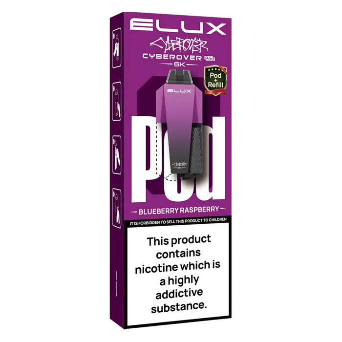 Elux Cyberover 6K Prefilled Pods