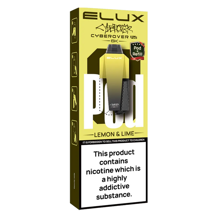 Elux Cyberover 6K Prefilled Pods