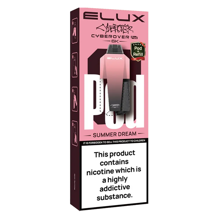 Elux Cyberover 6K Prefilled Pods