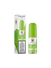 10ml bottle of Bar Juice 5000 Nic Salt E-Liquid in Fresh Mint flavor, delivering a crisp and cooling mint experience; smooth nicotine salt formula, perfect for pod devices and mouth-to-lung vaping.