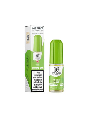 Fresh Mint Nic Salt E-Liquid by Bar Juice 5000