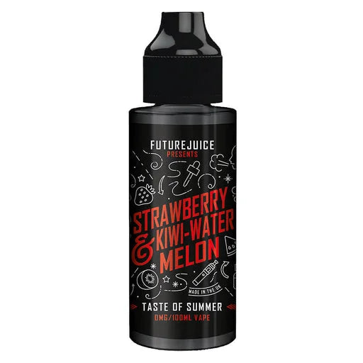 Future Juice Shortfill E-Liquid 100ml Strawberry Kiwi & Watermelon – premium vape juice with bold flavors and smooth 70/30 VG PG blend