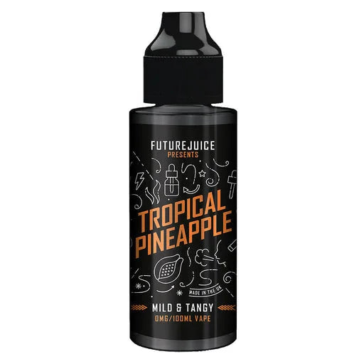 Future Juice Shortfill E-Liquid 100ml Tropical Pineapple – premium vape juice with bold flavors and smooth 70/30 VG PG blend