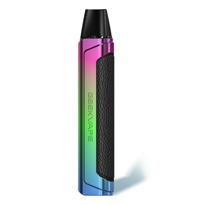 GeekVape Aegis 1FC Pod Kit in Rainbow – compact and durable pod vape with a sleek black finish