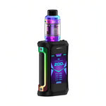 Load image into Gallery viewer, GeekVape Aegis X Zeus Kit Rainbow Black – rugged high-power vape kit with advanced chipset and Zeus tank for superior flavour
