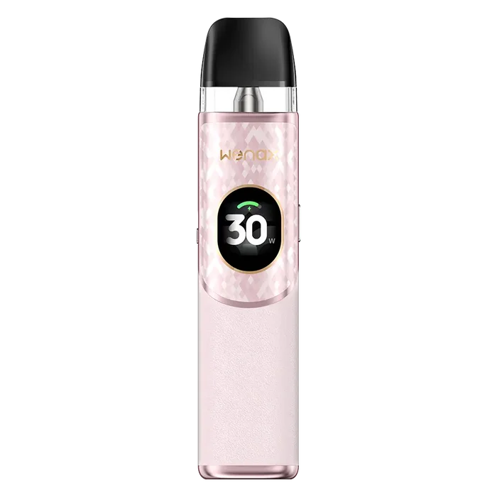 GeekVape Wenax Q2 Pod Kit in Powder Pink – compact and durable vape device offering smooth performance and rich flavour