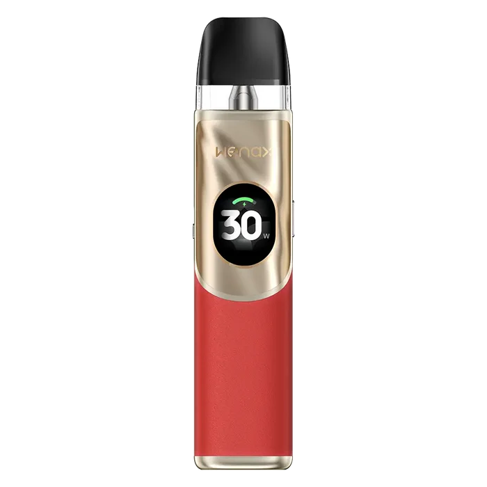GeekVape Wenax Q2 Pod Kit in Ruby Amber – compact and durable vape device offering smooth performance and rich flavour
