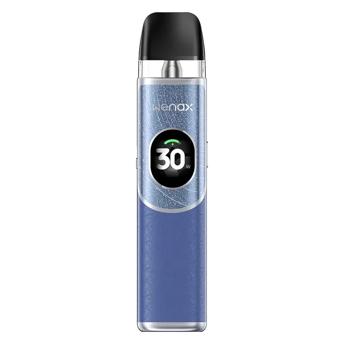 GeekVape Wenax Q2 Pod Kit In Vinca Blue – compact and durable vape device offering smooth performance and rich flavour 