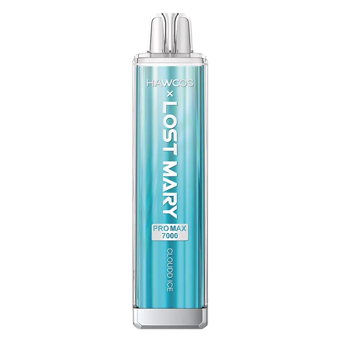 HAWCOS x Lost Mary Pro Max 7000 Cloudd Ice prefilled pod kit with high-capacity rechargeable device