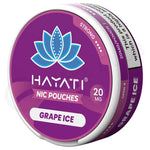 Load image into Gallery viewer, Nicotine Pouches by Hayati in Grape Ice – tobacco-free nicotine pouches for discreet and convenient use.
