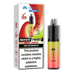 Load image into Gallery viewer, HAYATI TWIST 5000 Disposable Vape Pod Kit in Kiwi Wateremelon – compact and stylish disposable vape with up to 5,000 puffs.
