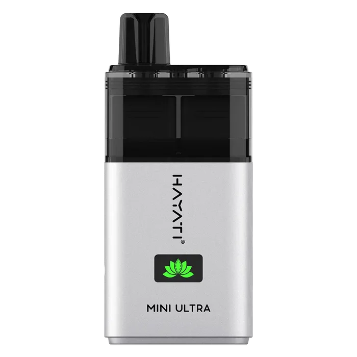 Hayati Mini Ultra 1500 Blue Razz Pineapple & Strawberry Ice  disposable-style prefilled pod vape kit for smooth flavour and long-lasting use