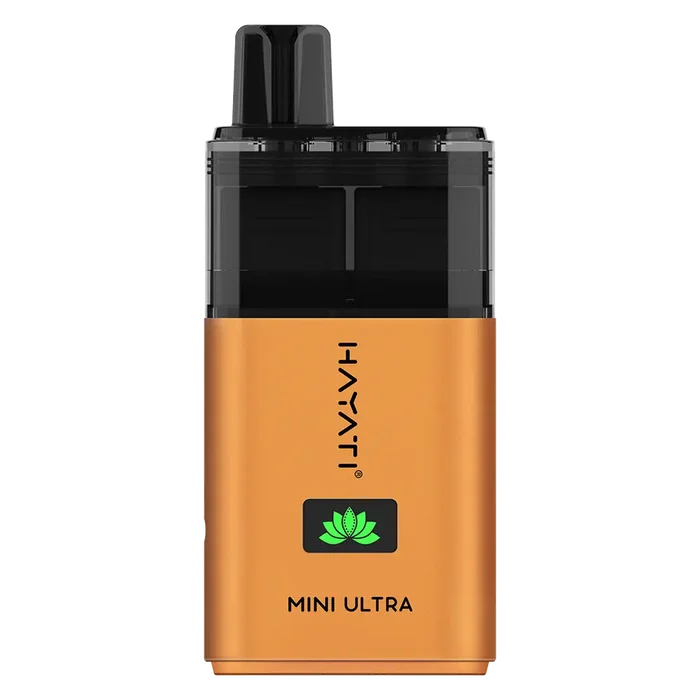 Hayati Mini Ultra 1500 Cola Ice & Orange Lemon Lime disposable-style prefilled pod vape kit for smooth flavour and long-lasting use