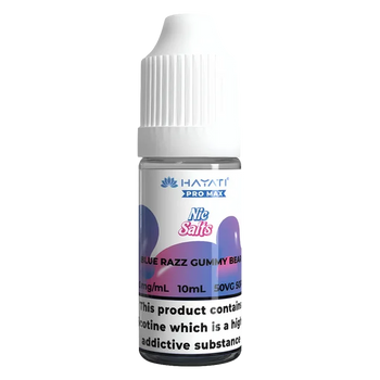 Hayati Pro Max Blue Razz Gummy Bear Nic Salt Vape Juice