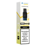 Load image into Gallery viewer, Hayati Pro Max S1 Banana Ice pods with 2ml nic salt e-liquid, 1000 puffs and mesh coil for smooth vaping