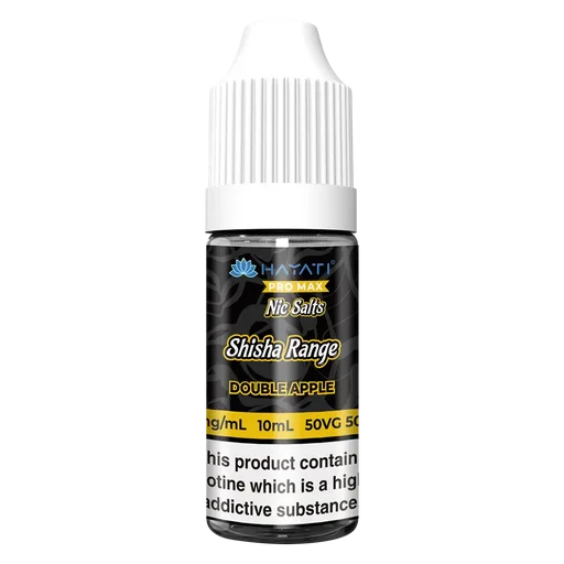 Hayati Pro Max Shisha Double Apple flavour 10ml nic salt vape juice for MTL devices