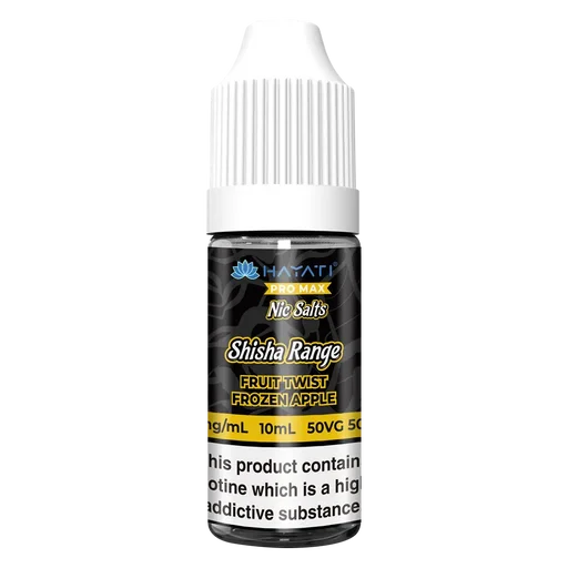 Hayati Pro Max Shisha Fruit Twist Frozen Apple flavour 10ml nic salt vape juice for MTL devices