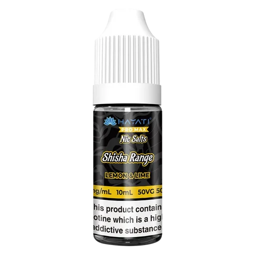 Hayati Pro Max Shisha Lemon & Lime flavour 10ml nic salt vape juice for MTL devices