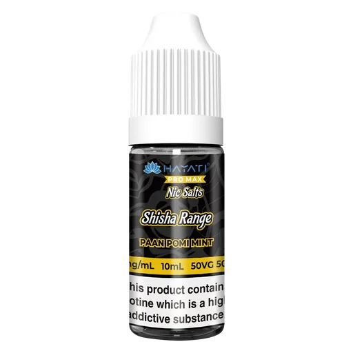 Hayati Pro Max Shisha Paan Pomi Mint flavour 10ml nic salt vape juice for MTL devices