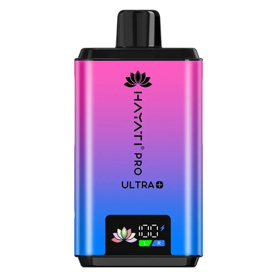 Hayati Pro Ultra Plus 25000 Prefilled Pod Kit in Blue Razz GB flavor – high-capacity vape device with up to 25,000 puffs.
