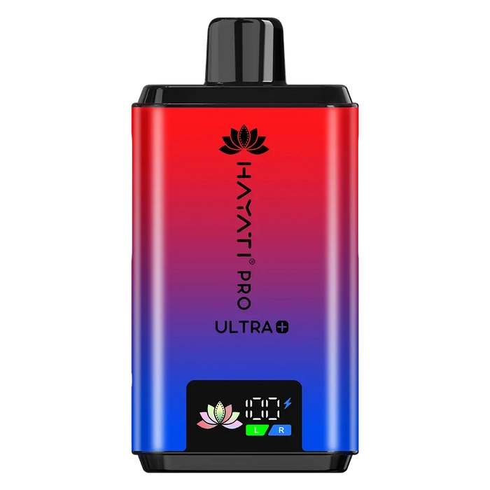 Hayati Pro Ultra Plus 25000 Prefilled Pod Kit in Blueberry H Bubba Watermelon H Bubba flavor – high-capacity vape device with up to 25,000 puffs.