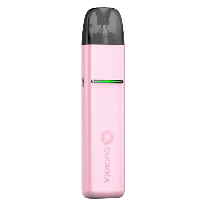 Hayati Quokka Elite Pod Kit in Baby Pink – stylish pod vape kit with 1100mAh built-in battery, 2ml refillable pods, and USB-C fast charging for smooth MTL vaping.