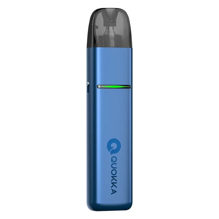 Hayati Quokka Elite Pod Kit in Navy Blue – stylish pod vape kit with 1100mAh built-in battery, 2ml refillable pods, and USB-C fast charging for smooth MTL vaping.