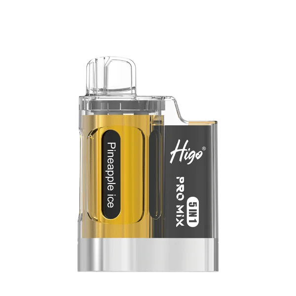 Higo Pro Mix 5-in-1 Prefilled Rechargeable Pod Kit Fruits Edition – versatile pod vape kit with multiple flavors and rechargeable design.