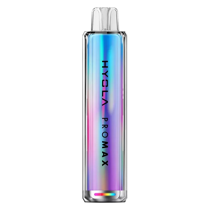 Hyola Pro Max 8000 Prefilled Pod Kit in Blue Razz Gummy Bear – rechargeable disposable-style pod kit with 650mAh battery, prefilled 2ml pods, and up to 8000 puffs in sweet Banana Ice flavour.