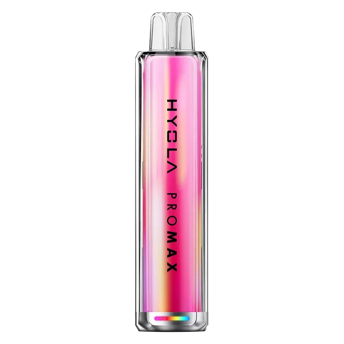 Hyola Pro Max 8000 Prefilled Pod Kit in Cherry Lemonade – rechargeable disposable-style pod kit with 650mAh battery, prefilled 2ml pods, and up to 8000 puffs in sweet Banana Ice flavour.