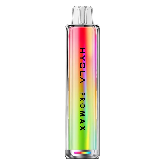 Hyola Pro Max 8000 Prefilled Pod Kit in Sour Apple Cherry – rechargeable disposable-style pod kit with 650mAh battery, prefilled 2ml pods, and up to 8000 puffs in sweet Banana Ice flavour.