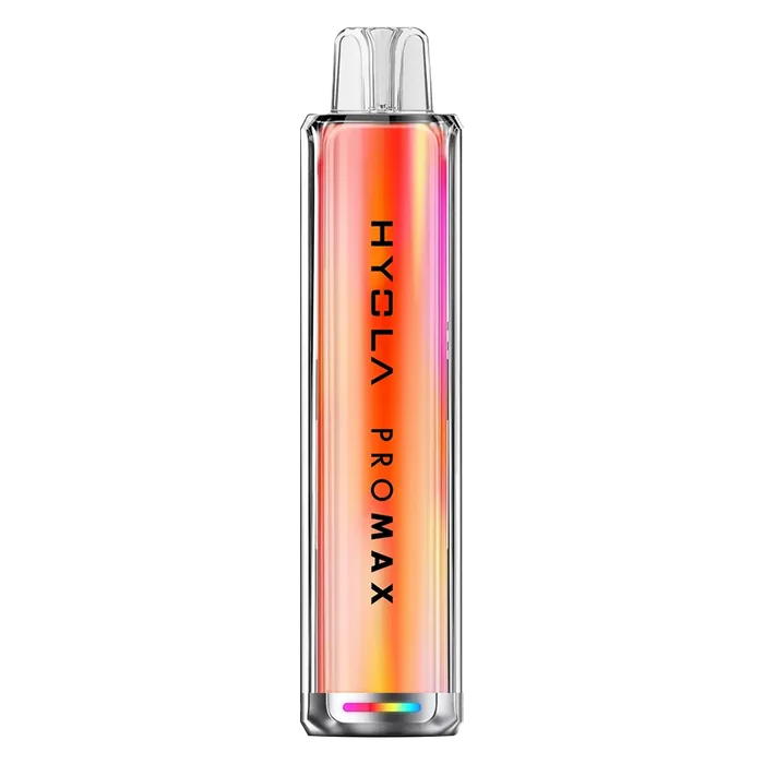 Hyola Pro Max 8000 Prefilled Pod Kit in Strawberry Burst – rechargeable disposable-style pod kit with 650mAh battery, prefilled 2ml pods, and up to 8000 puffs in sweet Banana Ice flavour.