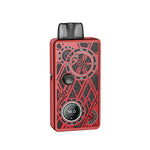 Load image into Gallery viewer, Innokin Klypse Mecha Pod Kit in Crimson Red – sleek pod system with 1400mAh battery, 2ml refillable pod, and adjustable airflow for MTL and RDL vaping.
