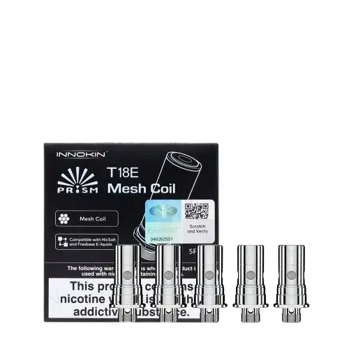 Innokin Endura T18E Mesh Coils – replacement coils designed for the Innokin Endura T18E vape kit, delivering enhanced flavor and smooth MTL vaping