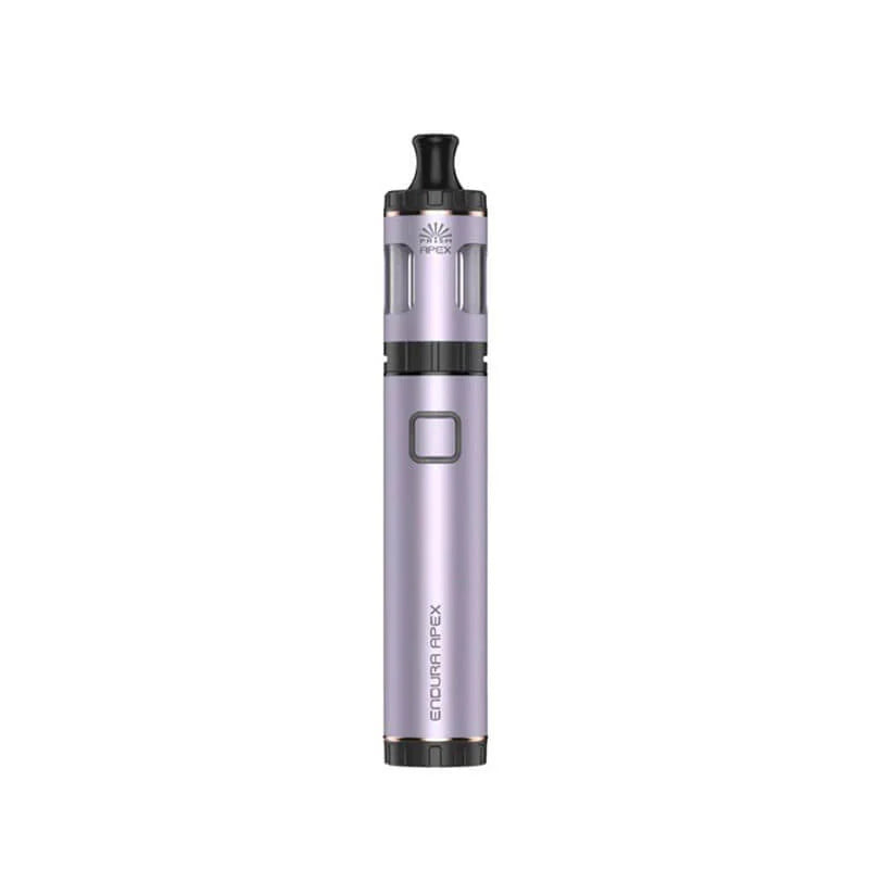 Innokin Endura Apex Vape Kit in Purple – pen-style vape kit with 1800mAh battery, 2ml Prism Apex tank, and compatibility with Prism-S coils for smooth MTL vaping.