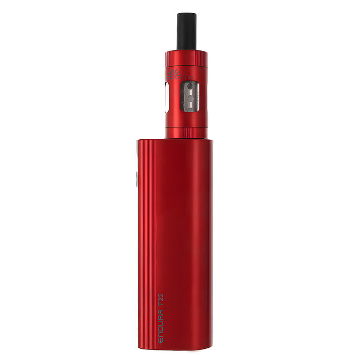 Innokin Endura T22E Vape Starter Kit in Maroon – beginner-friendly vape device with a durable build, long-lasting battery, and smooth mouth-to-lung experience.