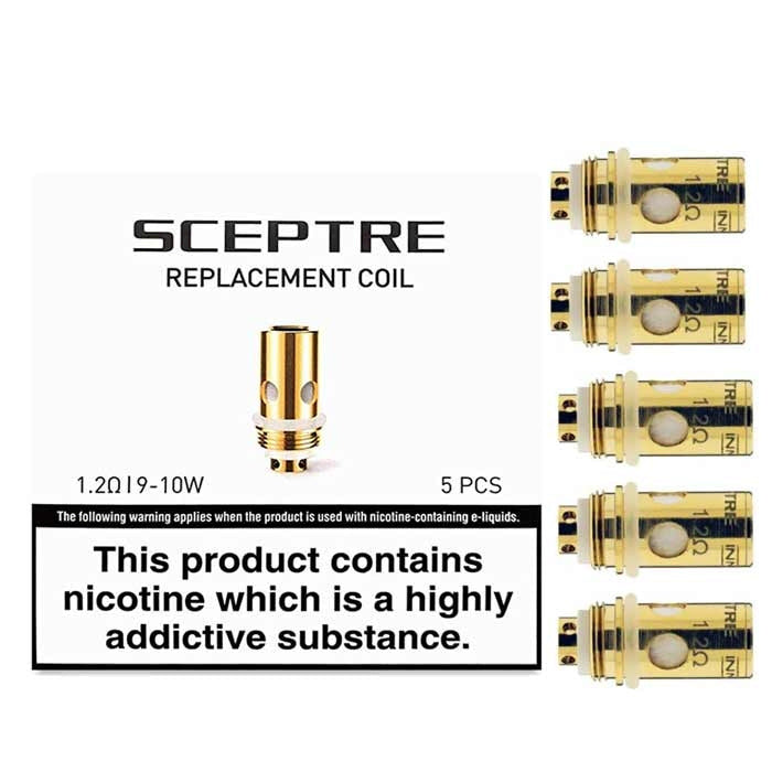 Innokin Sceptre S Sensis 1.2ohm Replacement Coils – versatile coils compatible with Innokin Sceptre and Sensis pod kits, designed for MTL and RDL vaping.