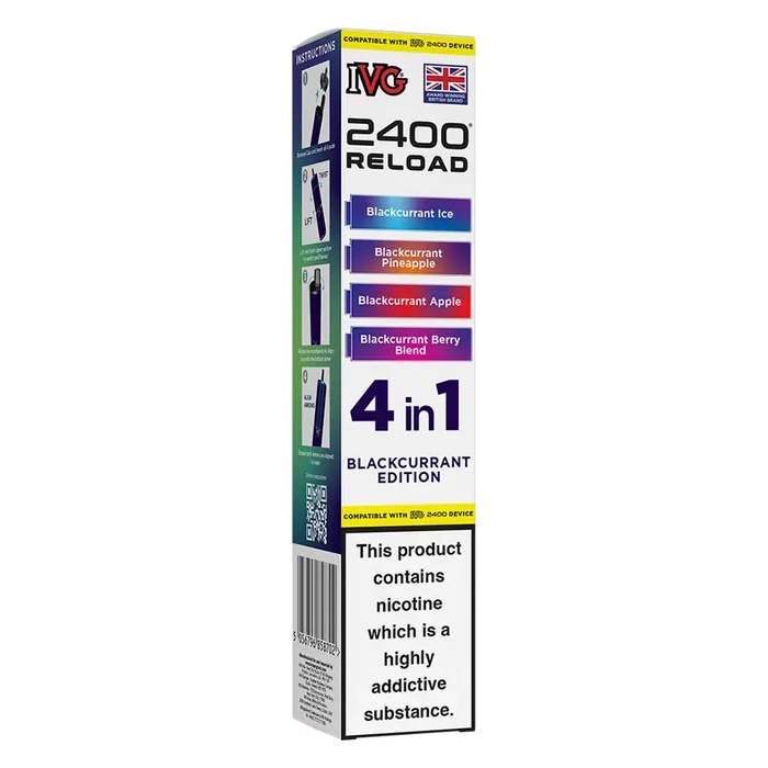 IVG 2400 4in1 Multi Flavour Edition Prefilled Pods