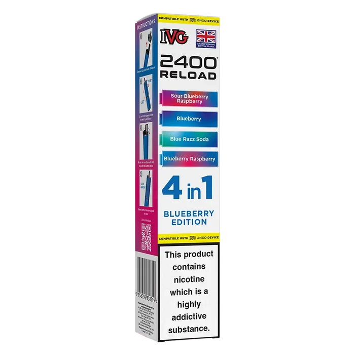 IVG 2400 4in1 Multi Flavour Edition Prefilled Pods