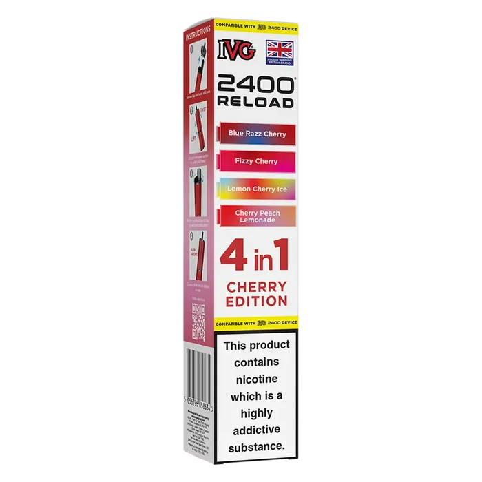 IVG 2400 4in1 Multi Flavour Edition Prefilled Pods