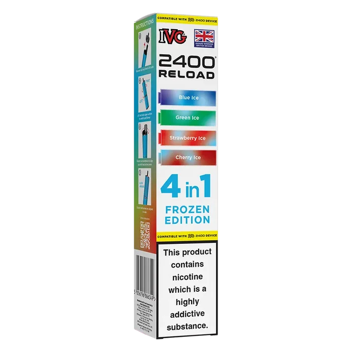 IVG 2400 4in1 Multi Flavour Edition Prefilled Pods