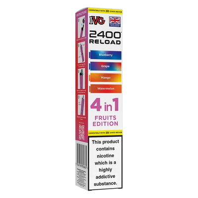 IVG 2400 4in1 Multi Flavour Edition Prefilled Pods
