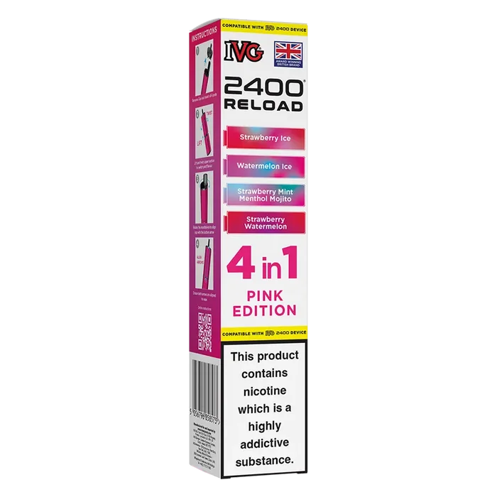IVG 2400 4in1 Multi Flavour Edition Prefilled Pods