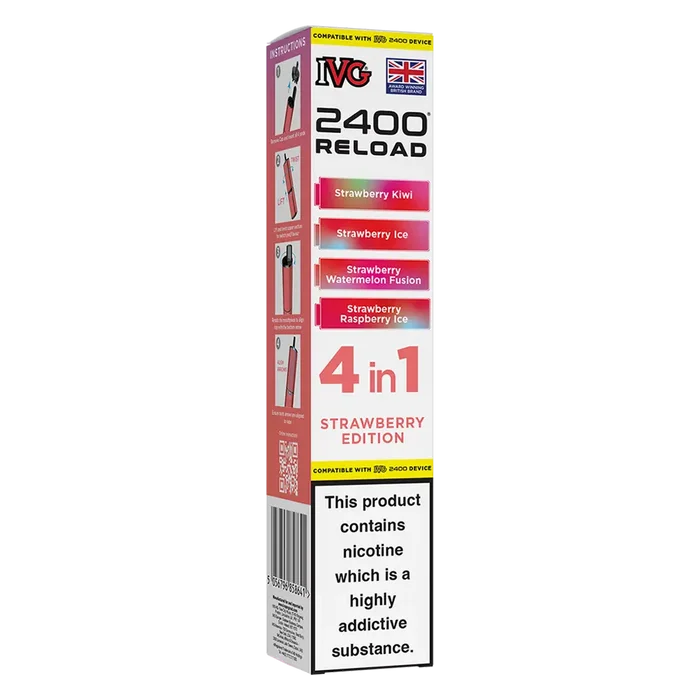 IVG 2400 4in1 Multi Flavour Edition Prefilled Pods