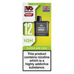 Load image into Gallery viewer, IVG Smart Max 10K Prefilled Pods in Lemon &amp; Lime – replacement prefilled pods with 2ml e-liquid capacity, delivering up to 10,000 puffs in sweet Blue Raspberry Ice flavour.
