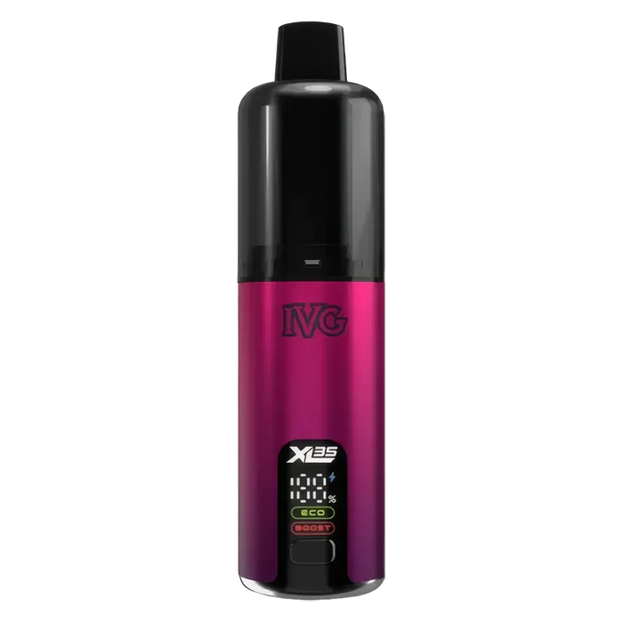 IVG XL 35K Prefilled Pod Kit in Blueberry Sour Raspberry – long-lasting, fruity, and refreshing vape
