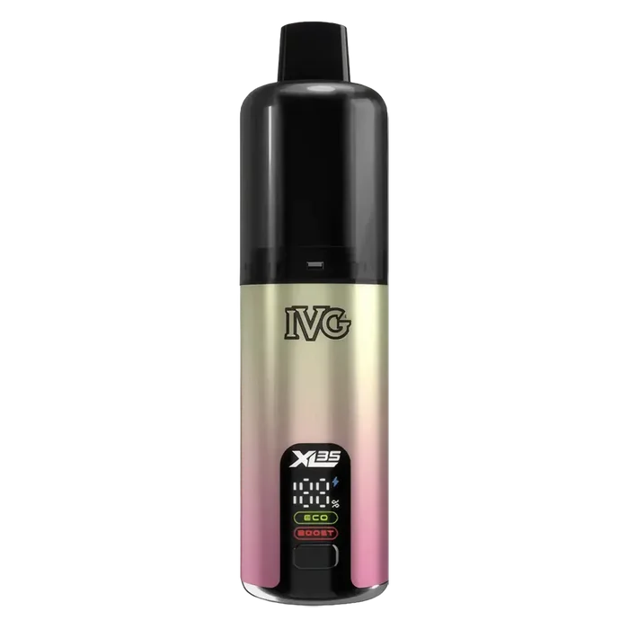 IVG XL 35K Prefilled Pod Kit in Peach Ice – long-lasting, fruity, and refreshing vape