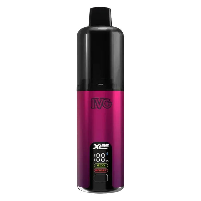 IVG XL 35K Prefilled Pod Kit in Strawberry Raspberry Cherry – long-lasting, fruity, and refreshing vape